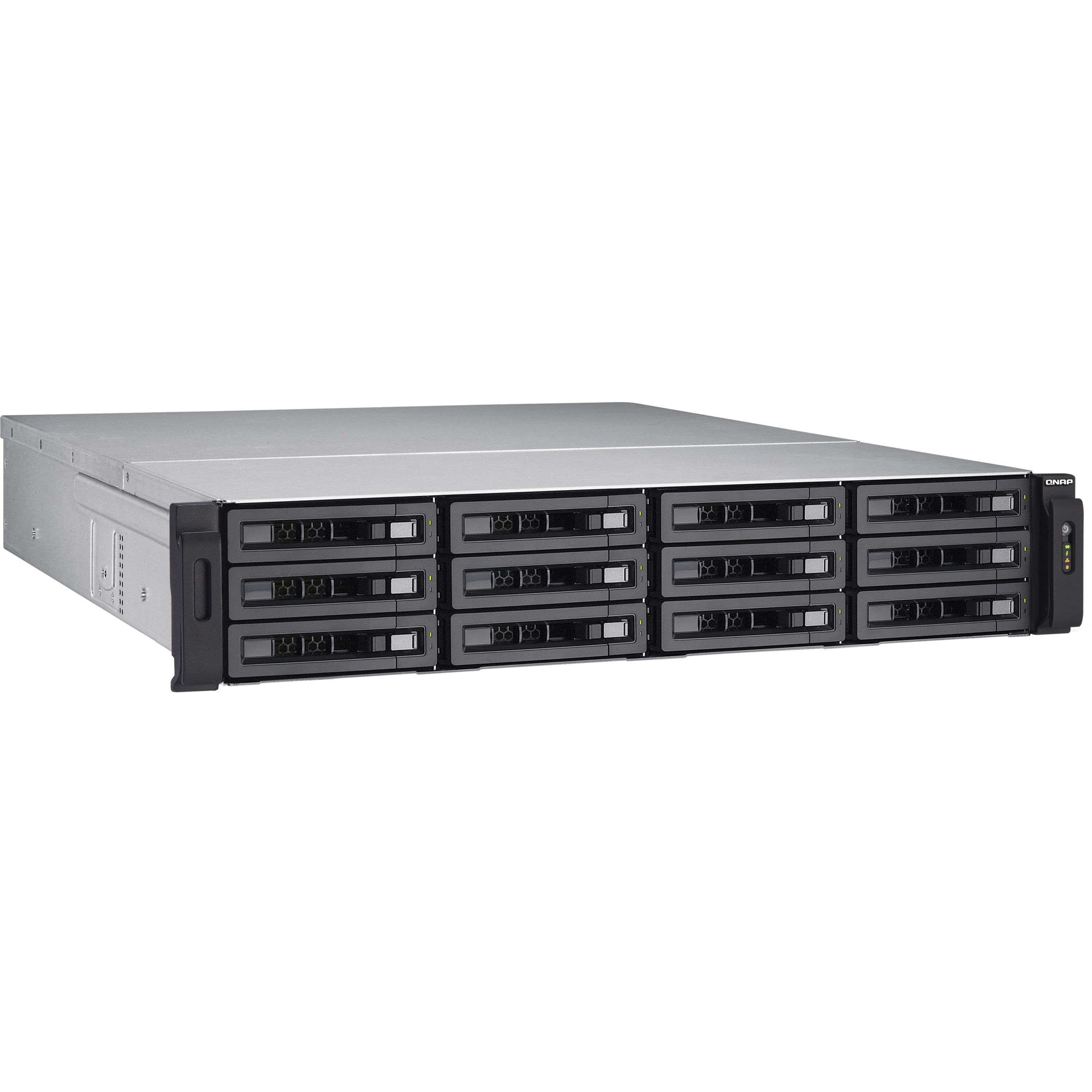 QNAP 12-bay 12Gbps SAS-enabled High-performance NAS/iSCSI/IP-SAN Unified Storage