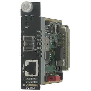 Perle CM-1110-SFP Gigabit Ethernet Managed Media Converter