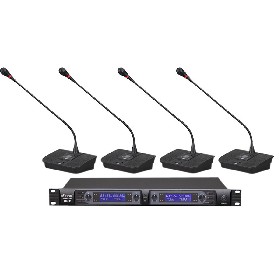 PylePro Professional PDWM4700 Wireless Microphone System