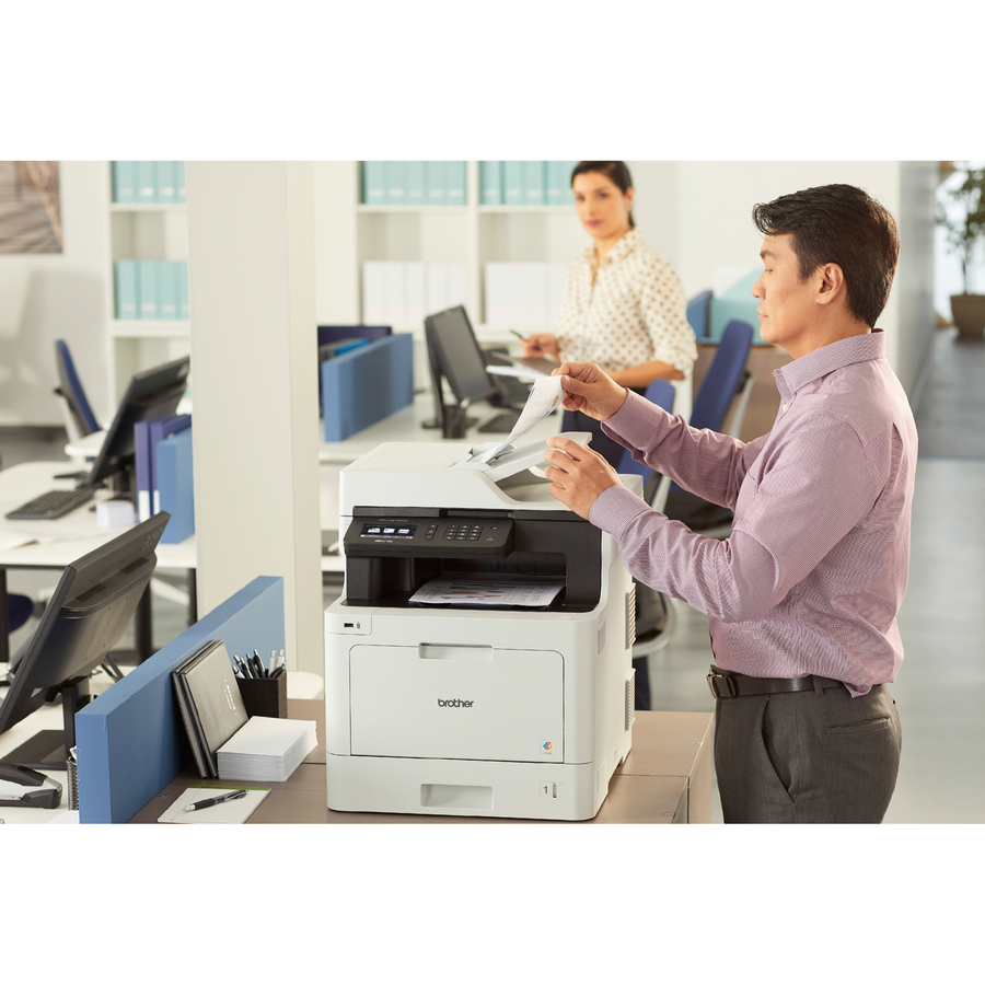 Brother MFC-L8610CDW Wireless Laser Multifunction Printer - Color