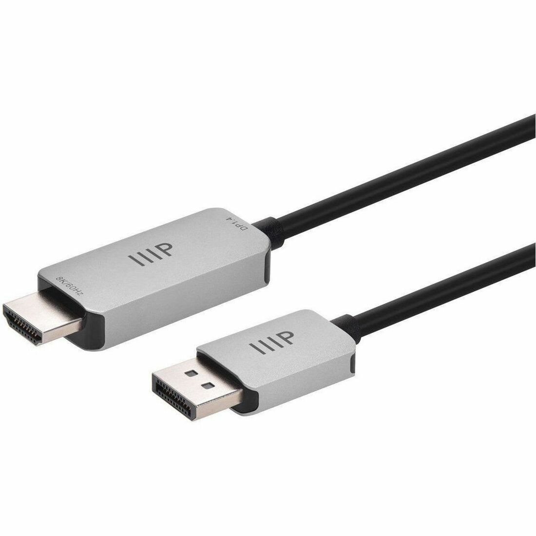 Monoprice DisplayPort 1.4 to 8K HDMI Cable, 8K 60Hz, 32AWG, 6ft