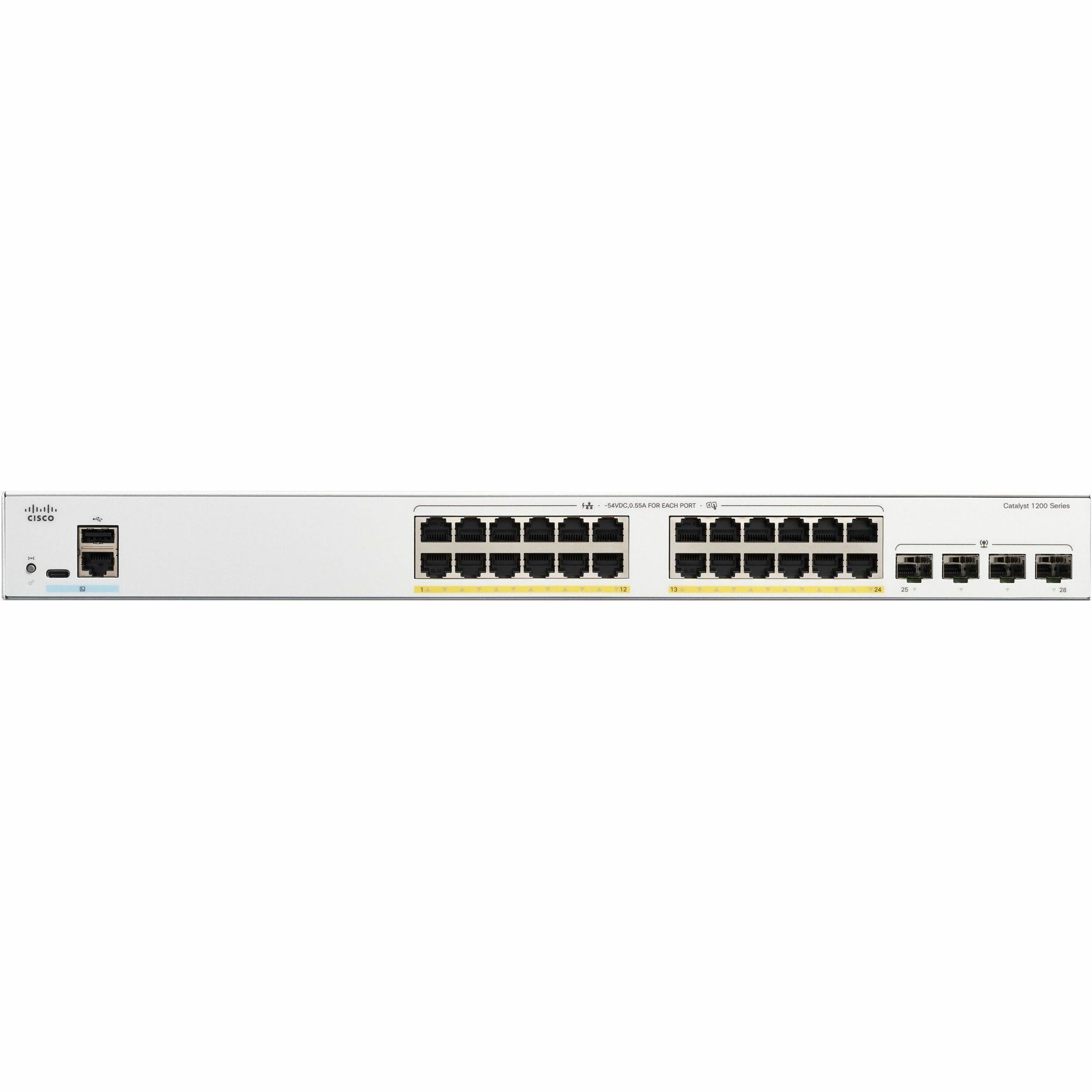 Cisco Catalyst C1200-24FP-4G Ethernet Switch