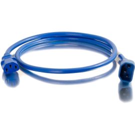 3FT 18AWG POWER CORD (IEC320C14 TO IEC320C13) - BLUE