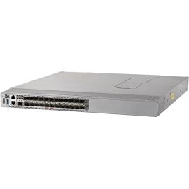 Cisco MDS 9124V 64-Gbps 24-Port Fibre Channel Switch (24 64G SW Optics, Exhaust)