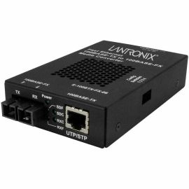 100BASE-TX RJ-45 TO 100BASE-FX, SM SC W/ -NA POWER SUPPLY