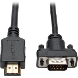Eaton Tripp Lite Series HDMI to VGA Active Adapter Cable (HDMI to Low-Profile HD15 M/M), 10 ft. (3.1 m)