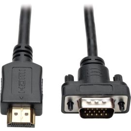 Eaton Tripp Lite Series HDMI to VGA Active Adapter Cable (HDMI to Low-Profile HD15 M/M), 15 ft. (4.6 m)
