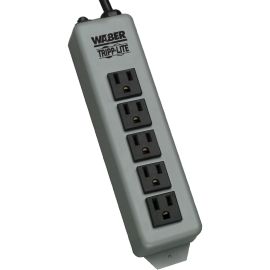 Tripp Lite by Eaton Waber Industrial Power Strip 5-Outlet 15 ft. (4.57 m) Cord Switchless