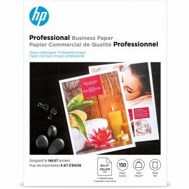 HP BROCHURE PAPER, 8.5X11, MATTE, 150 CT  IDEAL FOR BUSINESSES THAT PRINT IMAGE
