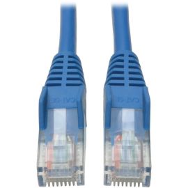 Eaton Tripp Lite Series Cat5e 350 MHz Snagless Molded (UTP) Ethernet Cable (RJ45 M/M), PoE - Blue, 15 ft. (4.57 m)