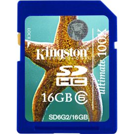 Kingston Ultimate SD6G2/16GB 16 GB Class 6 SDHC