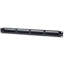 PATCH PANEL - NETWORKING / PORTS QTY: 24 - SUPPORTS 22 TO 26 AWG STRANDED AND SO