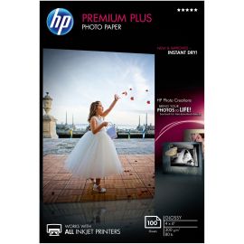 HP PREM PLUS 4X6 GLS 100 SHT PHOTO PAPER