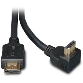 Eaton Tripp Lite Series High-Speed HDMI Cable with 1 Right-Angle Connector, Digital Video with Audio (M/M), 6 ft. (1.83 m)