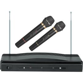 WIRELESS RECEIVER DELIVERS CLEAN,CLEAR SOUND THAT IS IDEAL FOR KARAOKE,MEETING,E