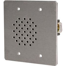 2-GANG CALL-IN STATION,25V,VANDAL RESISTANT,STAINLESS STEEL,NO BUTTON