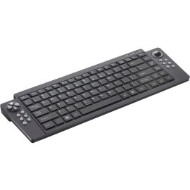 SMK-LINK RECHARGEABLE WIRELESS MEDIA KEYBOARD PROVIDES TOTAL CONTROL FROM UP TO
