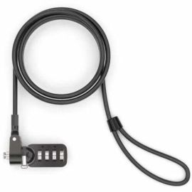 T-BAR SECURITY COMBINATION CABLE LOCK BLACK
