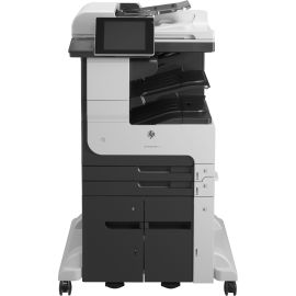HP LaserJet M725 M725Z Laser Multifunction Printer-Monochrome-Copier/Fax/Scanner-40 ppm Mono Print-1200x1200 Print-Automatic Duplex Print-200000 Pages Monthly-2100 sheets Input-Color Scanner-600 Optical Scan-Monochrome Fax-Gigabit