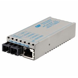 miConverter 1000Mbps Gigabit Ethernet Fiber Media Converter RJ45 SC Multimode 550m