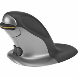 THE POSTURITE PENGUIN AMBIDEXTROUS VERTICAL MOUSE (SMALL) OFFERS RADIO FREQUENCY