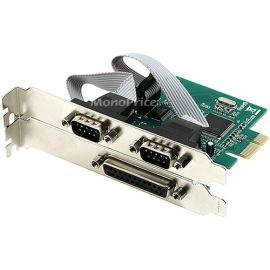 PCI-EXPRESS 2X/1X PARALLEL PORT CARD