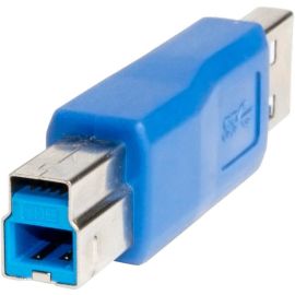 USB 3.0 PLUG ADAPTER: TYPE-A MALE TO TYPE-B MALE, GENDER CHANGER