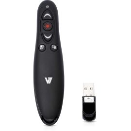 V7 Professional Wireless Presenter with Laser Pointer and microSD Card Reader