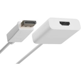 DISPLAYPORT TO HDMI ADAPTER WILL ENABLE YOU TO CONNECT ANY DISPLAYPORT OUTPUT (D