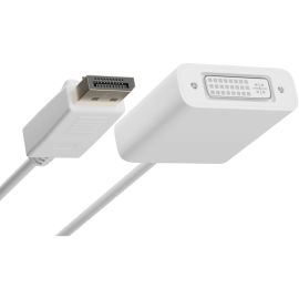 THIS DISPLAYPORT MALE TO DVI-I DUAL LINK FEMALE ADAPTER WILL ENABLE YOU TO CONNE