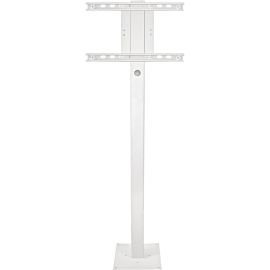 SunBriteTV Mounting Pole for Flat Panel Display, Digital Signage Display - White