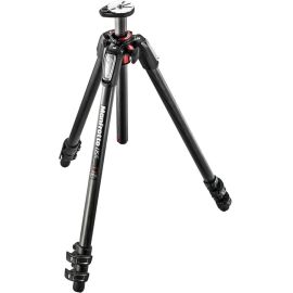Manfrotto 055 Carbon Fibre 3-section Tripod, with Horizontal Column