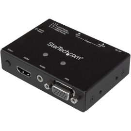 StarTech.com 2x1 VGA + HDMI to VGA Converter Switch w/ Priority Switching 