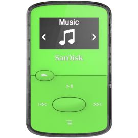 SANDISK MP3 PLAYER, SDMX26-008G-G46G, BRIGHT GREEN