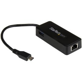 StarTech.com USB-C to Ethernet Gigabit Adapter Thunderbolt Compatible USB Type Network Adapter USB Ethernet Adapter