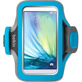 Belkin Slim-Fit Plus Carrying Case (Armband) Smartphone - Blue