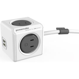 4-OUTLET EXTENDED DUAL USB SURGE PROTECT