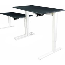 FLOAT TABLE - SIT/STAND DESK BASE (WHT)