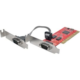 Tripp Lite by Eaton 2-Port DB9 (RS-232) Serial PCI Card with 16550 UART Low Profile