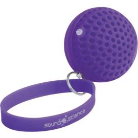 Manhattan Sound Science Atom Glowing Wireless Speaker - Purple