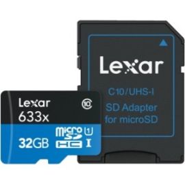 LEXAR HIGH PERF MICROSDHC,32GB,633X,U-I