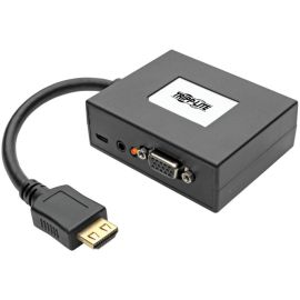 Tripp Lite by Eaton HDMI to VGA + Audio Adapter Converter Splitter 2-Port 1080p TAA