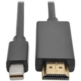 Eaton Tripp Lite Series Mini DisplayPort to HDMI Active Adapter Cable (M/M), 1080p, 3 ft. (0.9 m)