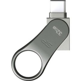THE DUAL FLASH DRIVE FOR TYPE-C MOBILE DEVICES MOBILE C80 USB DRIVE HAS A DUAL I
