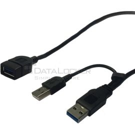 USB 3.0 Y CABLE EXTENDER