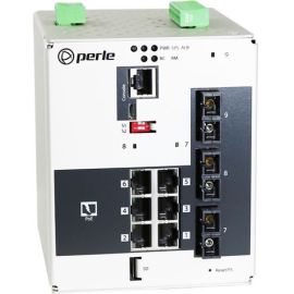 Perle IDS-509G3PP6-C2MD05-SD10-XT - Industrial Managed Power Over Ethernet Switch