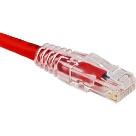 25FT CAT 5E RED RJ45 SNAGLESS NETWORK PATCH CABLE - 25 FT RJ45 M/M CATEGORY 5E 3