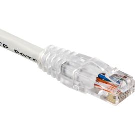 50FT CAT 5E WHITE RJ45 SNAGLESS NETWORK PATCH CABLE - 50 FT RJ45 M/M CATEGORY 5E