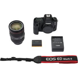 Canon EOS 6D Mark II 26.2 Megapixel Digital SLR Camera with Lens - 0.94