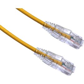 Axiom 4FT CAT6A BENDnFLEX Ultra-Thin Snagless Patch Cable 650mhz (Yellow)